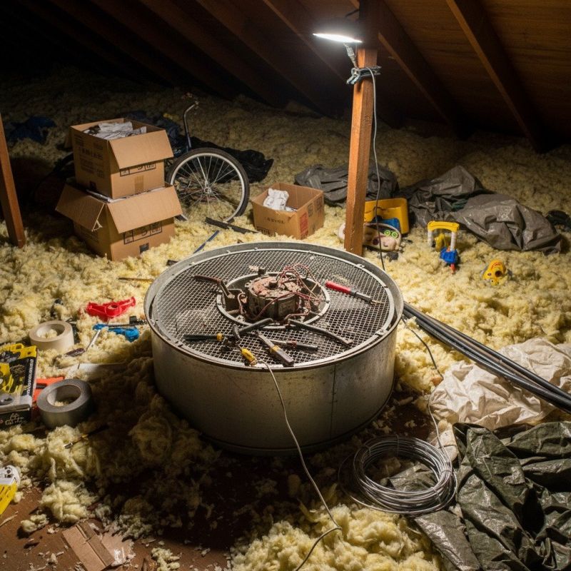Attic Fan Motor Replacement